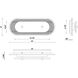 Tramore Wall Sconce Wall Light in Silver